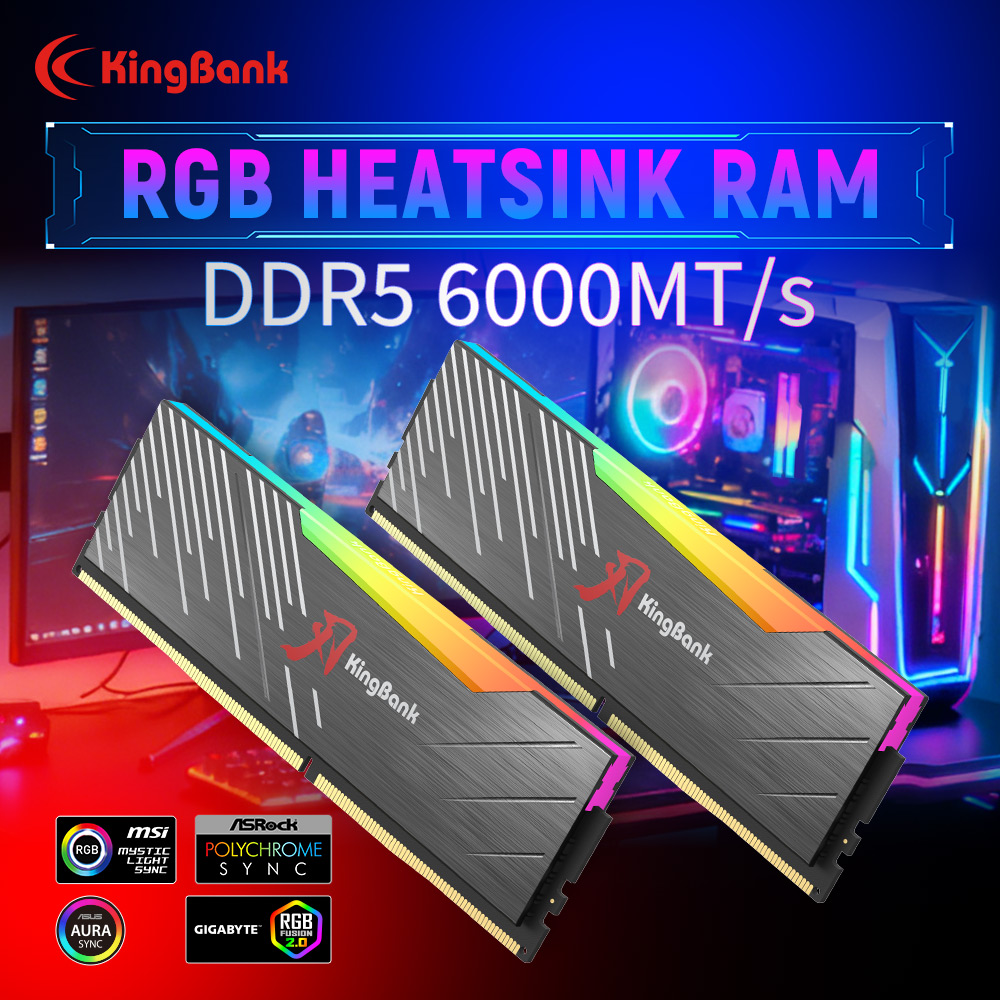 Ddr5 64Gb - KingBank KRRB DDR5 RGB SoarBlade Serie