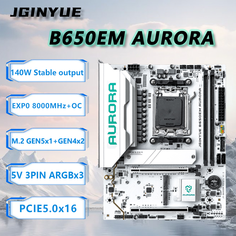 Ddr5 Rgb Ram - JGINYUE B650M AURORA Neues Motherboard M-ATX