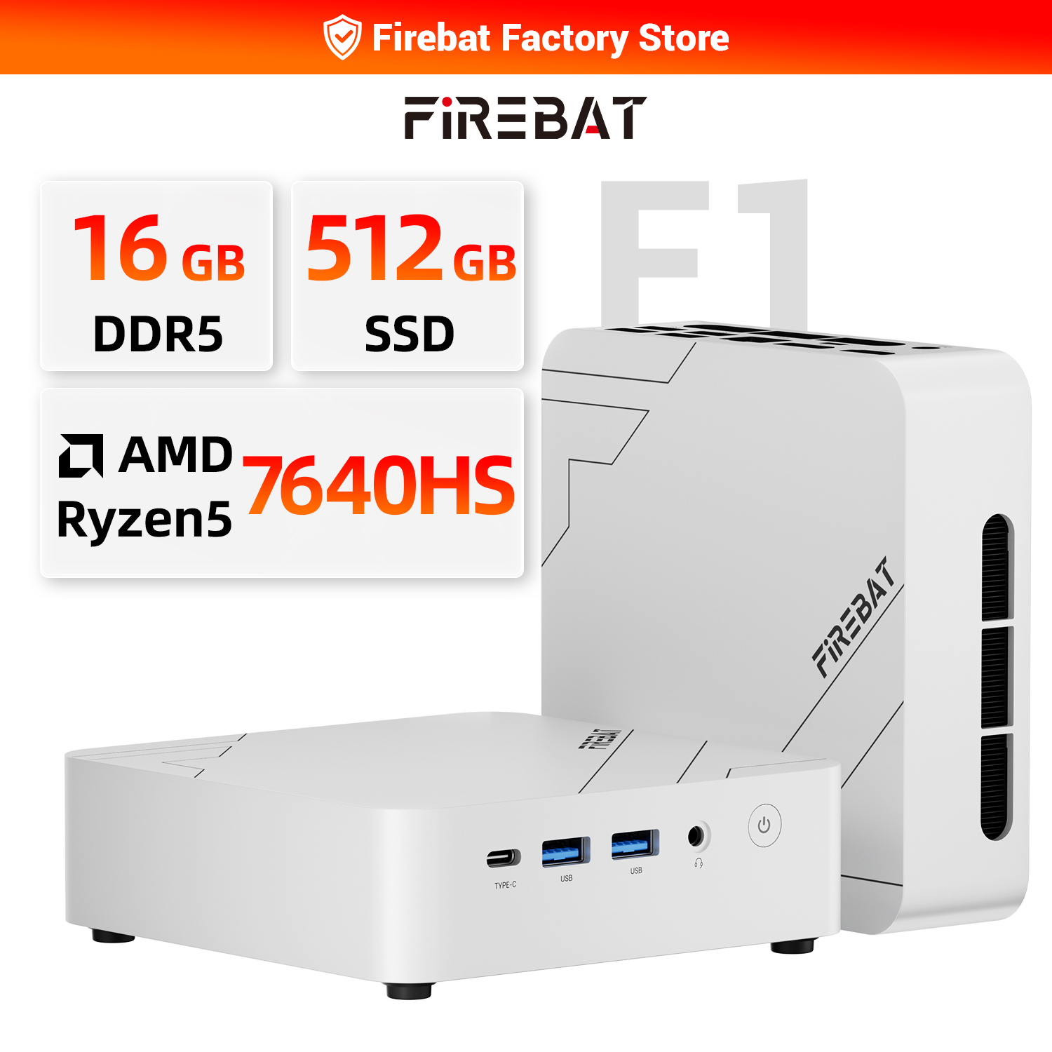 FIREBAT F1 MINI-PC AMD Ryzen 5 – Ddr5 Ram Bewertung und Preis