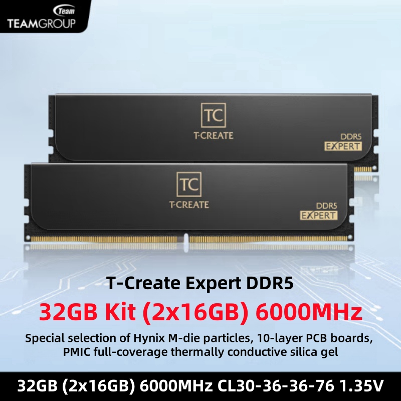 TEAMGROUP T-Create Expert CL30 – Ddr5 Ram Bewertung und Preis